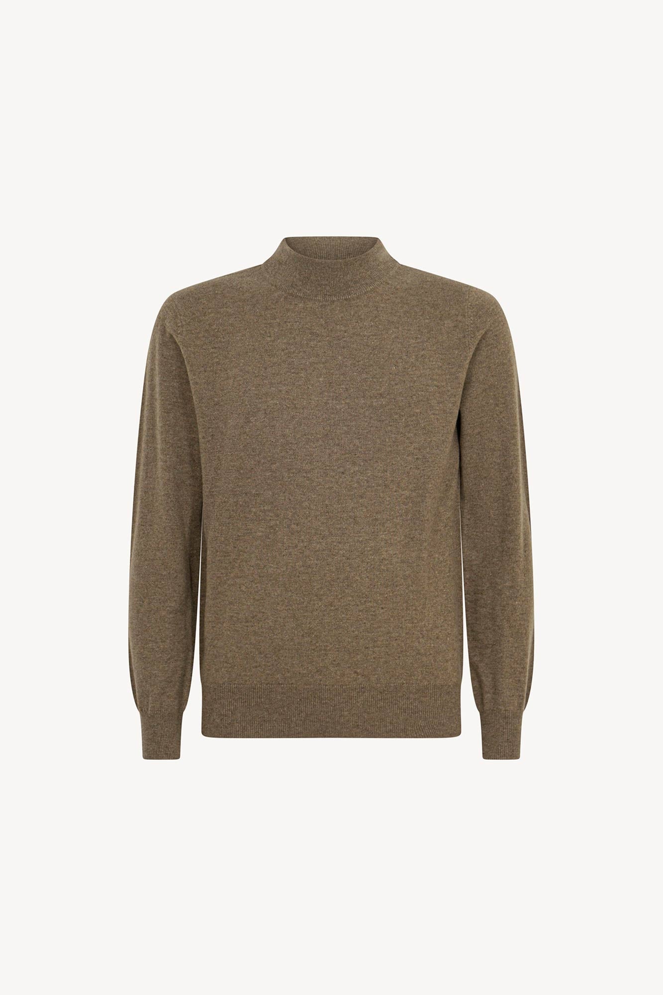 Maglia a Lupetto in Puro Cashmere Dune