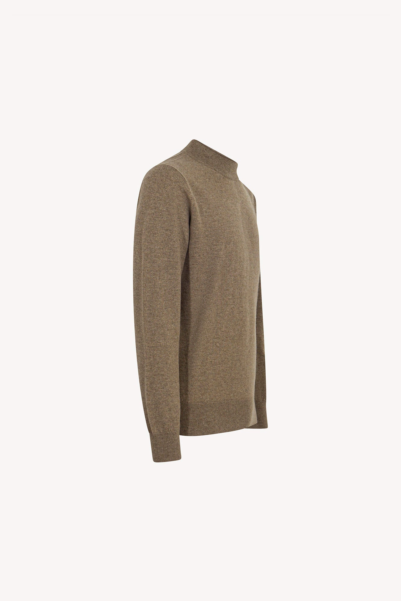 Maglia a Lupetto in Puro Cashmere Dune