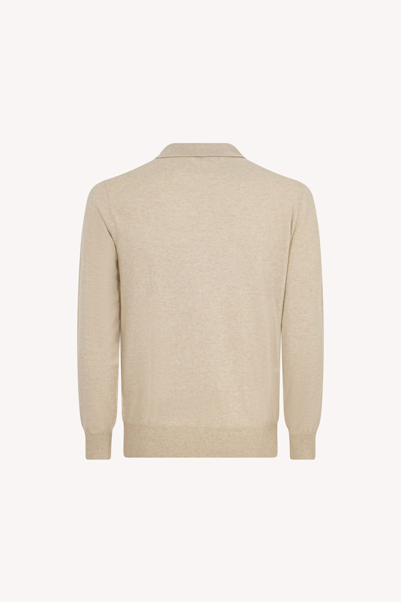 Polo in Puro Cashmere Avena