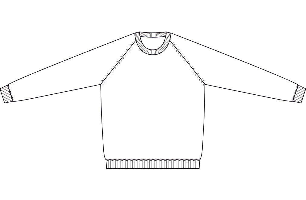 Pull Bordi Felpa Puro Cashmere