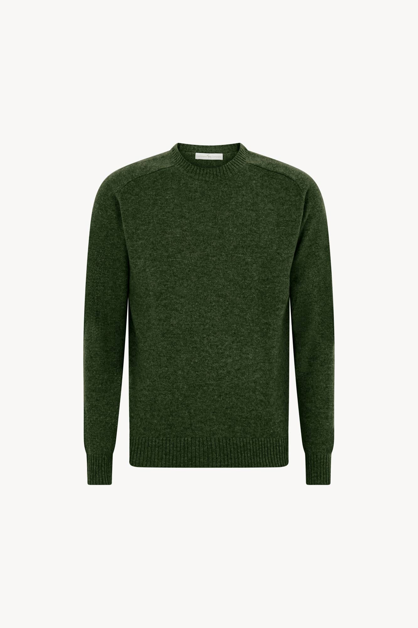 Girocollo 4 Fili in Puro Cashmere Loden