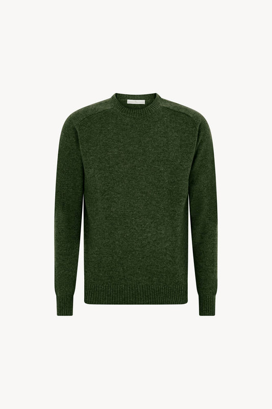 Girocollo 4 Fili in Puro Cashmere Loden