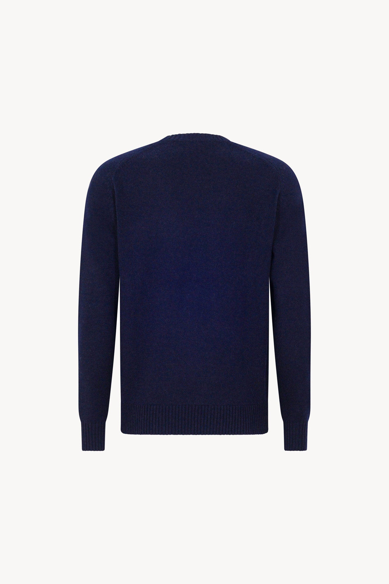 Girocollo 4 Fili in Puro Cashmere Ink Blue