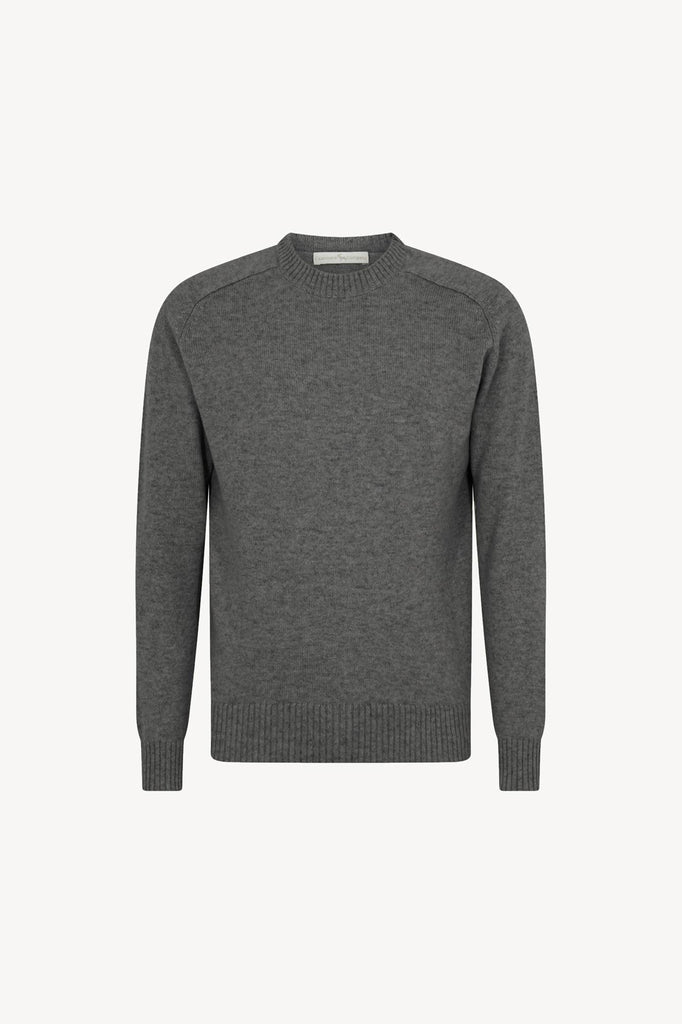 Girocollo 4 Fili in Puro Cashmere Silver