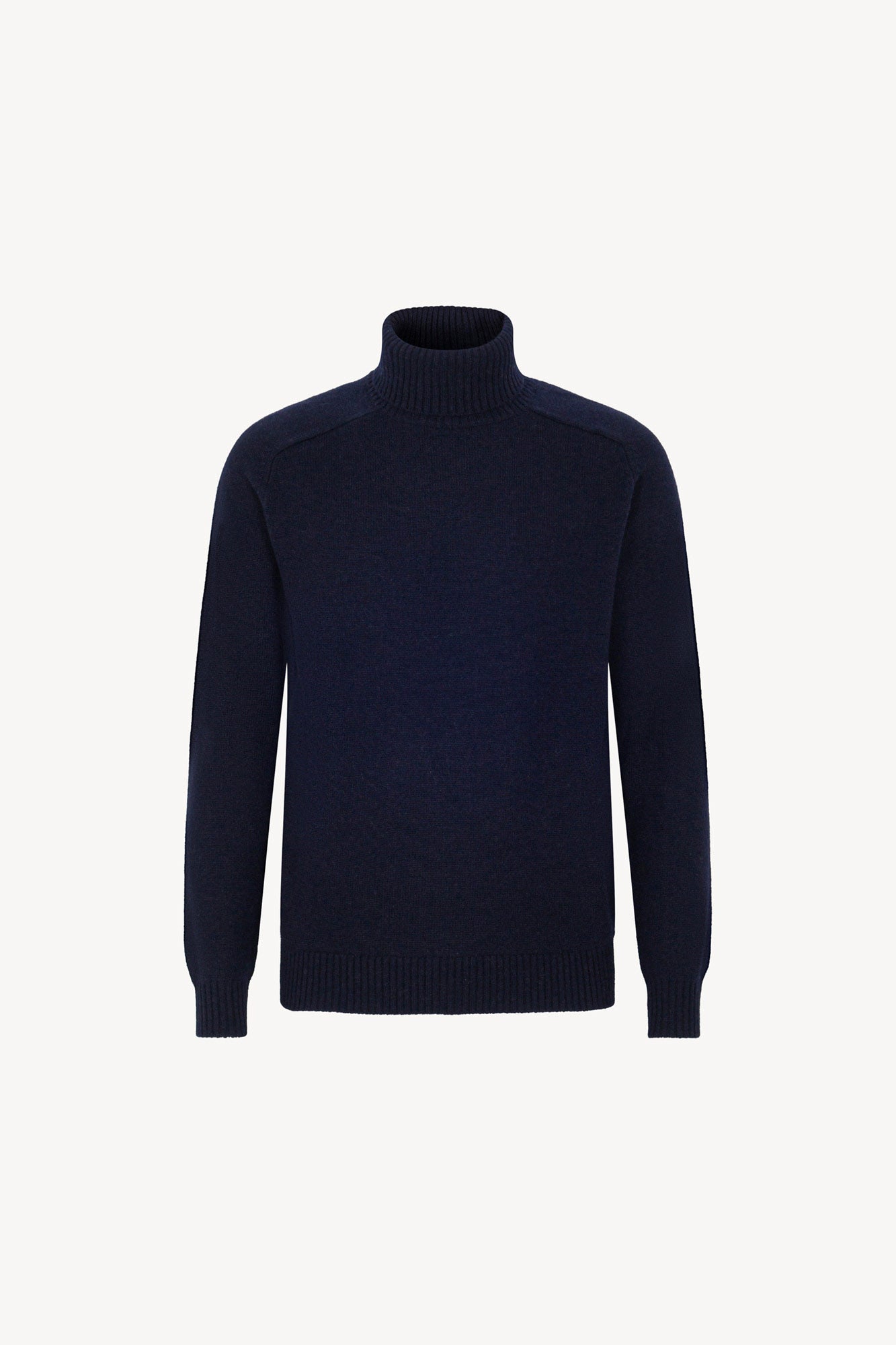 Dolcevita 4 Fili in Puro Cashmere Navy