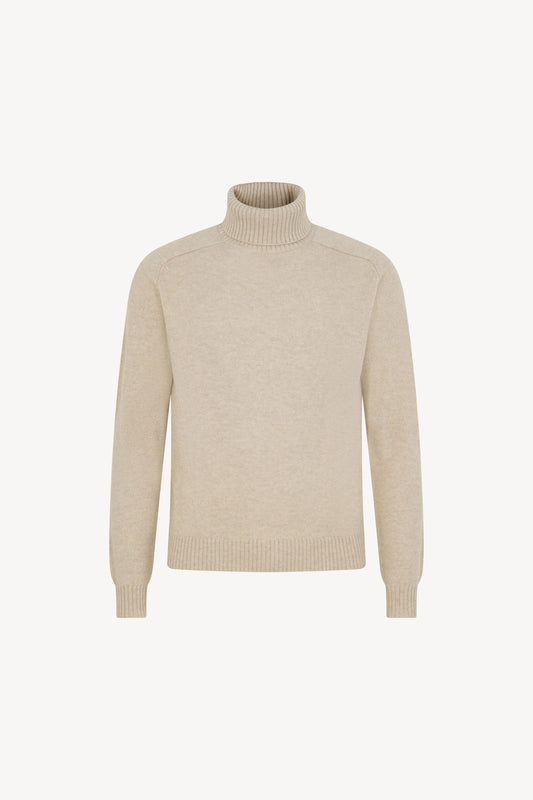 Dolcevita 4 Fili in Puro Cashmere Avena