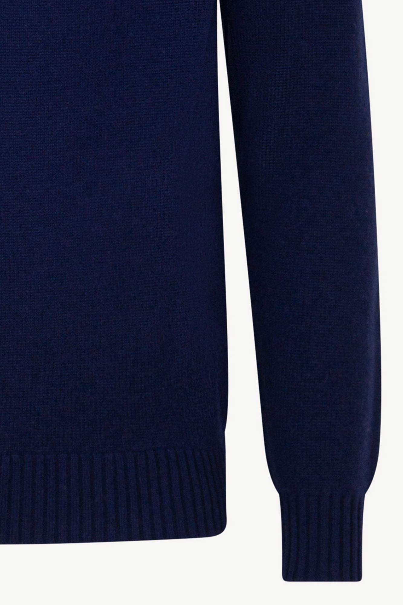 Dolcevita 4 Fili in Puro Cashmere Ink Blue