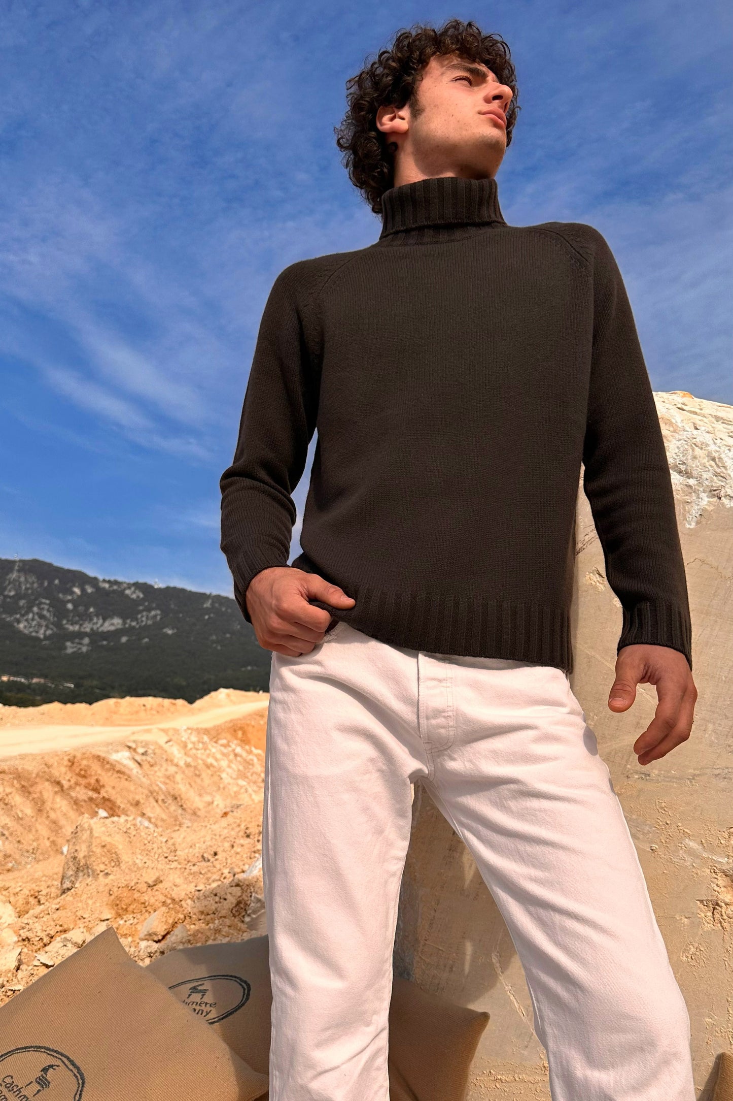 Dolcevita Raglan Rasato Puro Cashmere