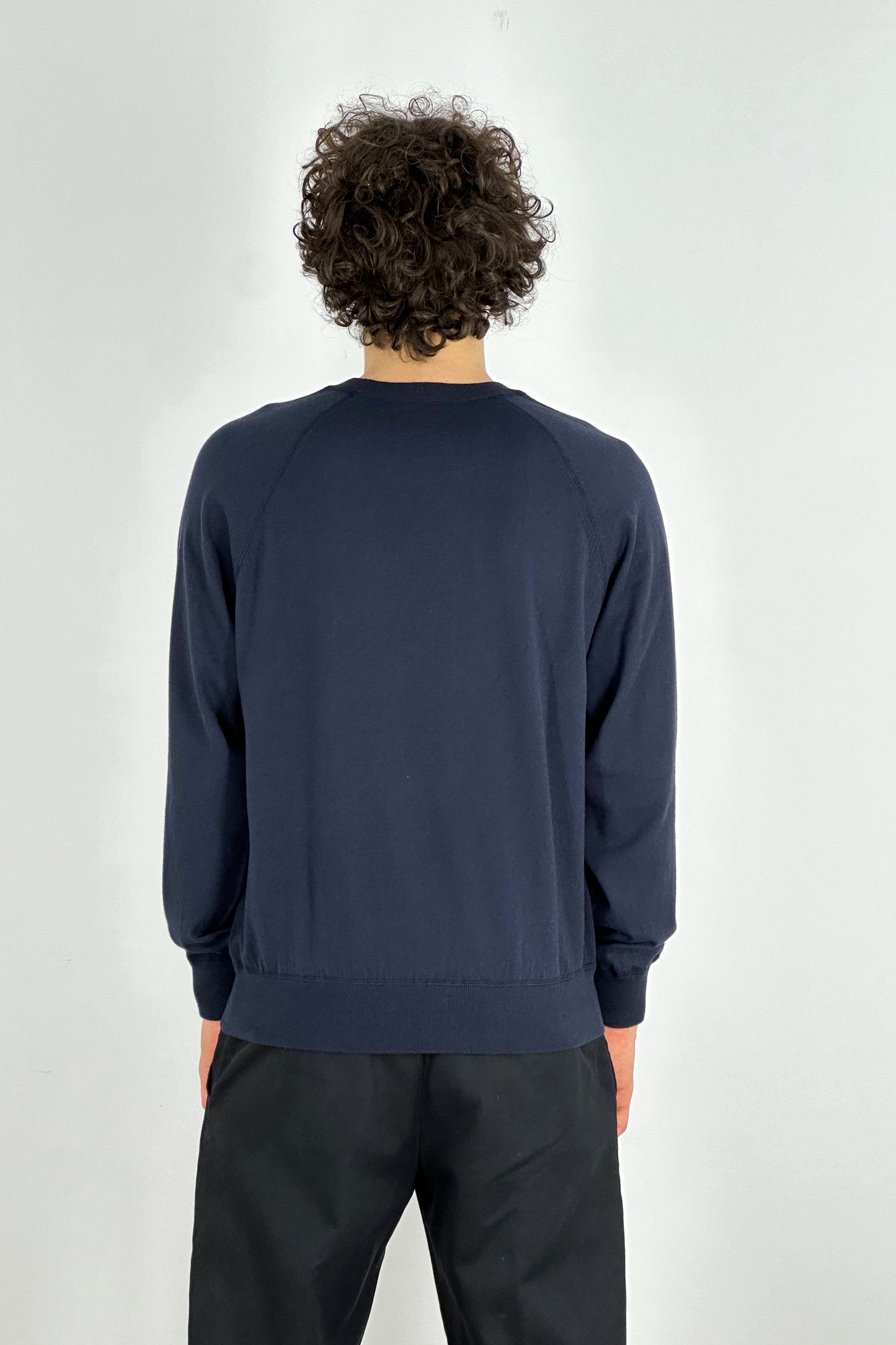 Cotton - Cashmere Crew Neck Sweatshirt