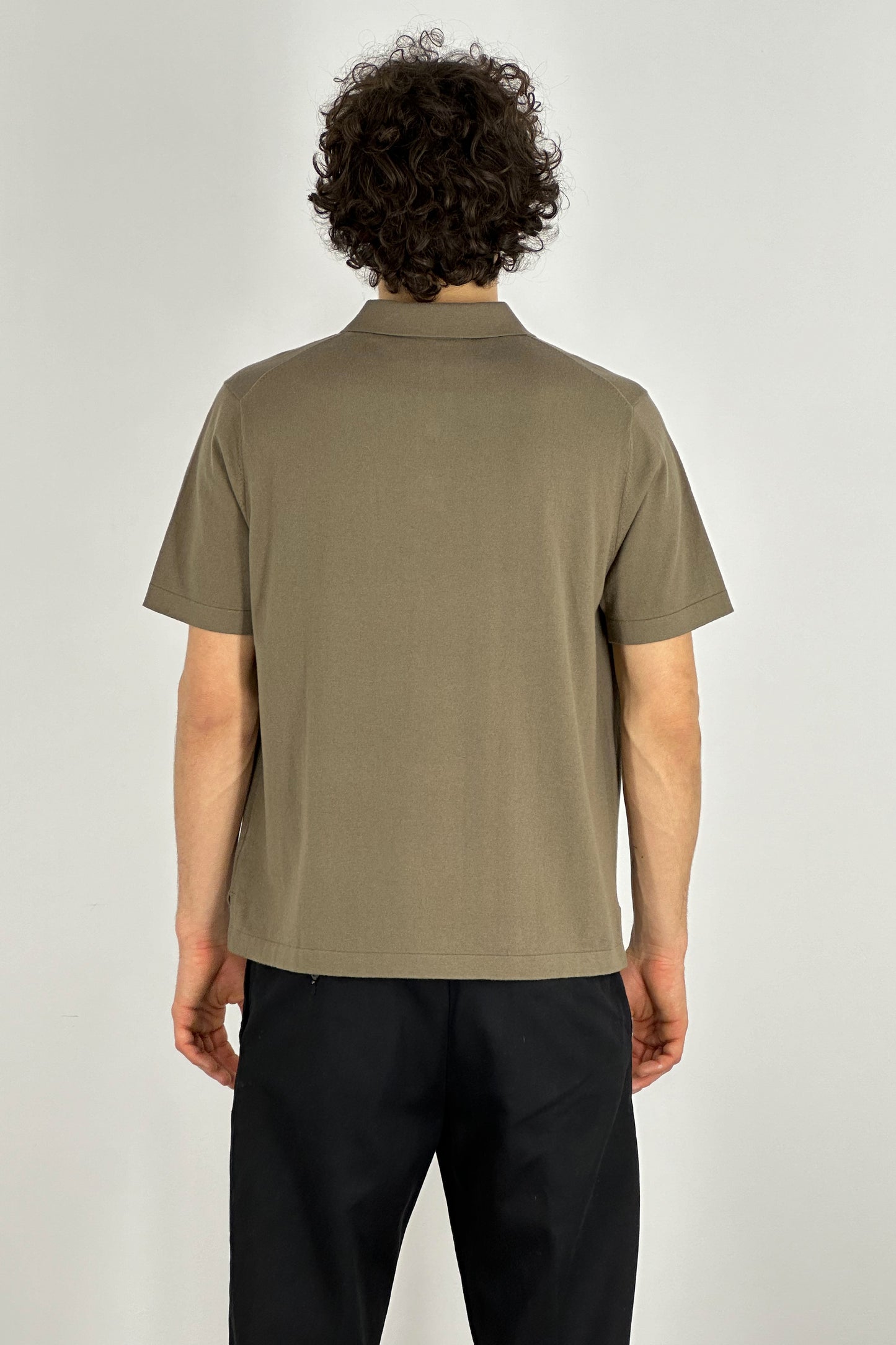 Polo Mezza Manica Cotone - Cashmere