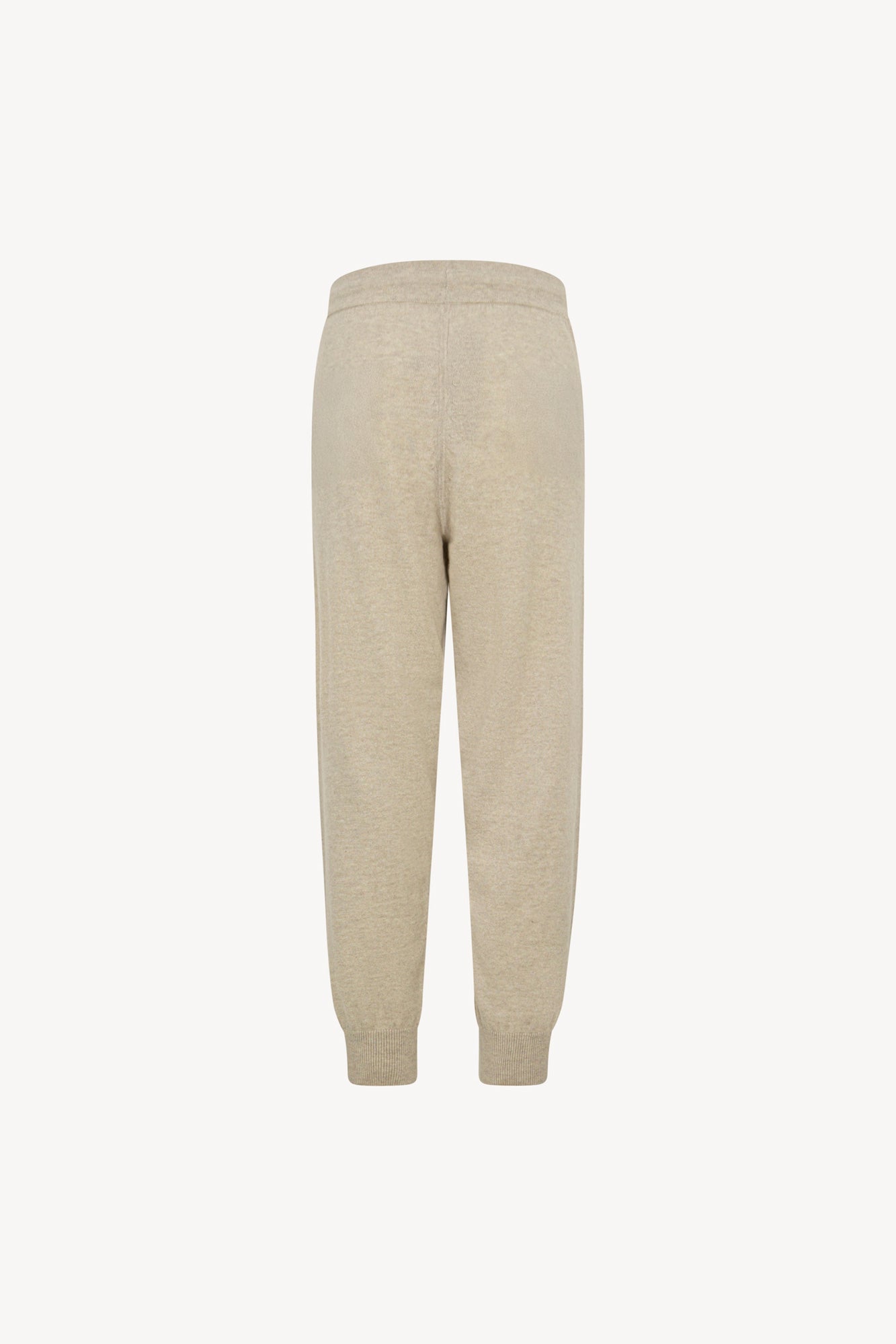 Pantaloni Jogging Unisex in Puro Cashmere Avena