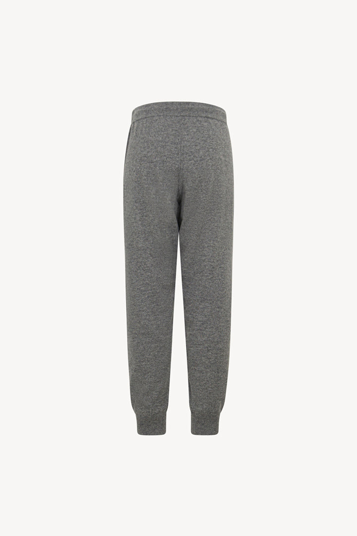Pantaloni Jogging in Puro Cashmere Silver