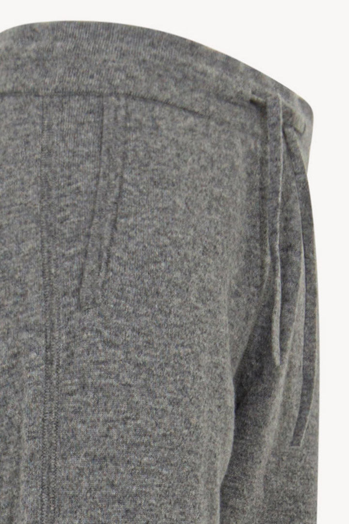 Pantaloni Jogging in Puro Cashmere Silver