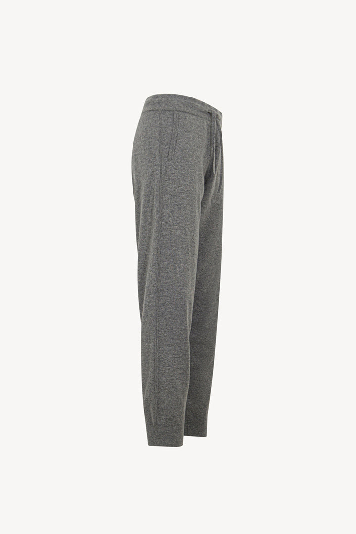 Pantaloni Jogging in Puro Cashmere Silver