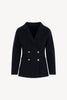 Cotton - Cashmere Double Breasted Blazer