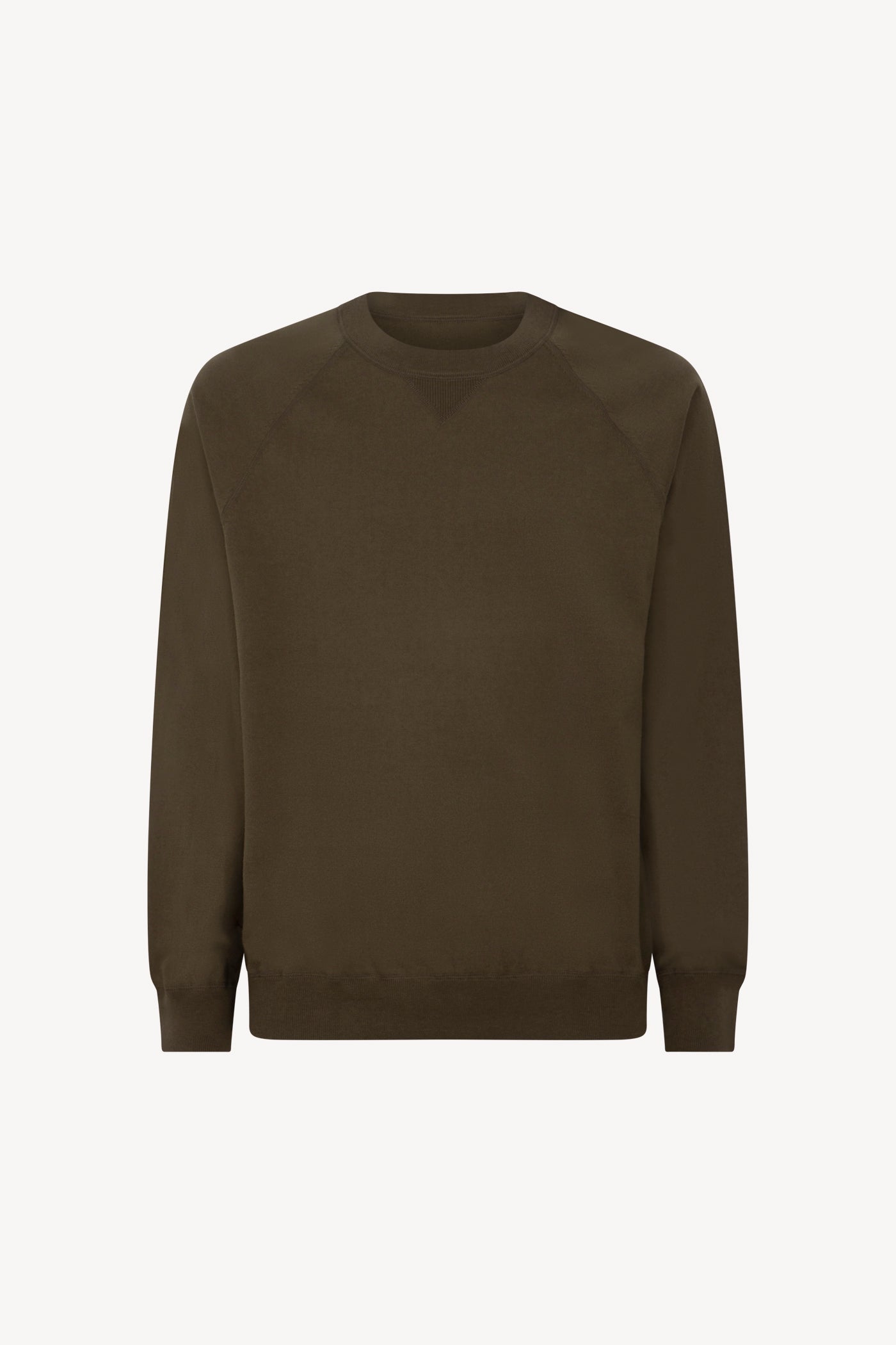 Cotton - Cashmere Crew Neck Sweatshirt