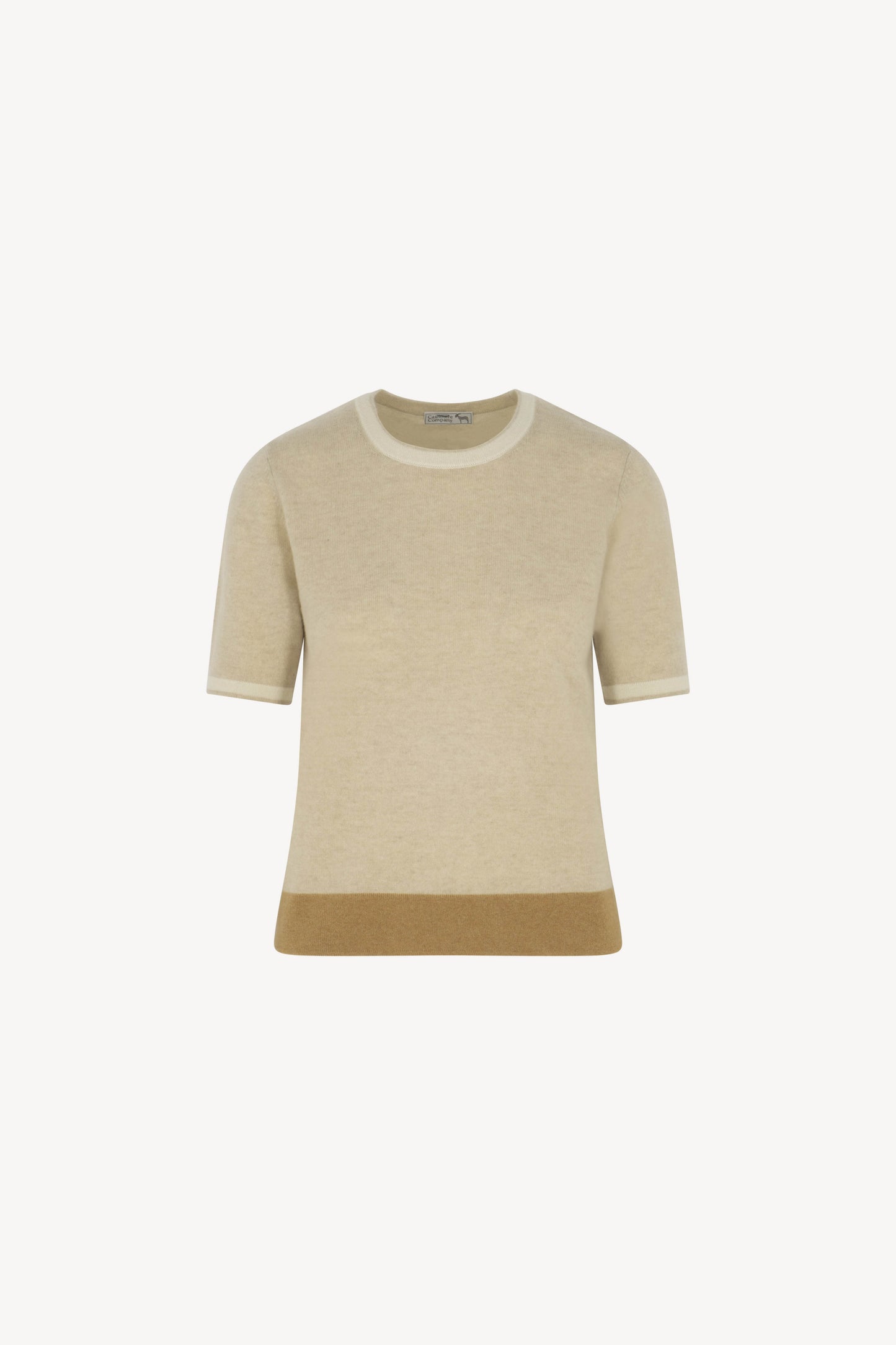 Mezza Manica Color Block Puro Cashmere