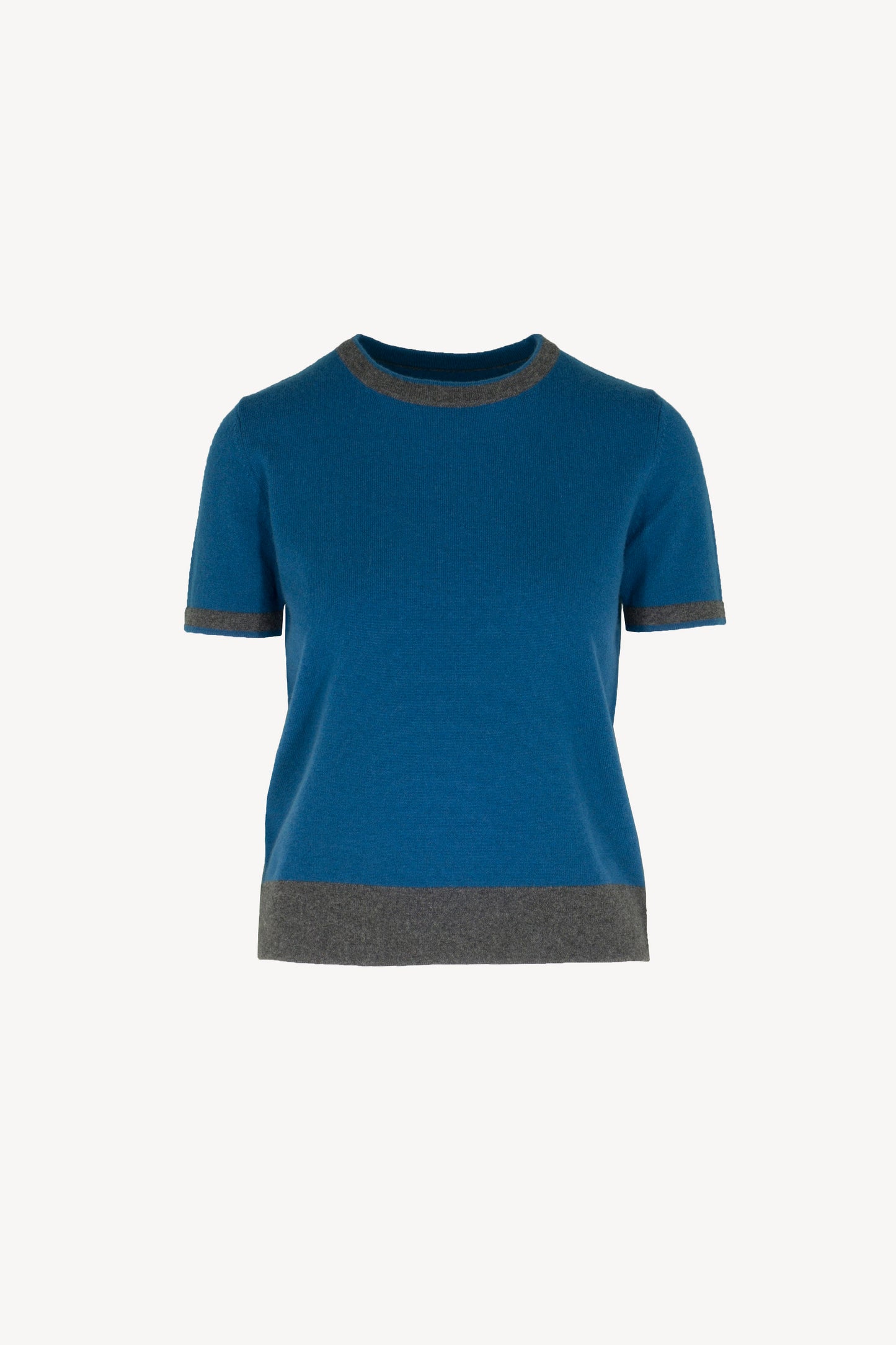 Mezza Manica Color Block Puro Cashmere