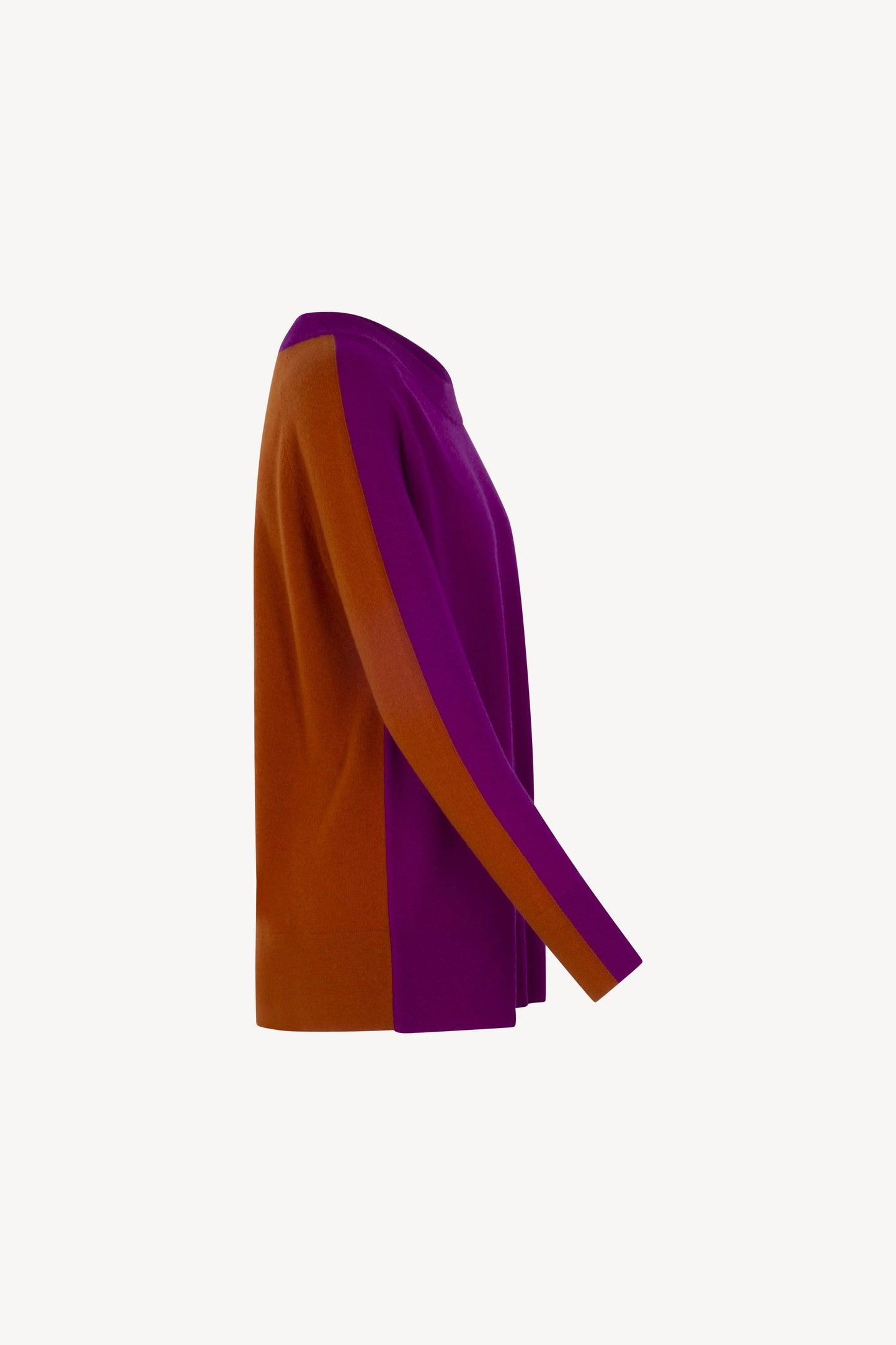 Maglia Raglan con Tasca Puro Cashmere