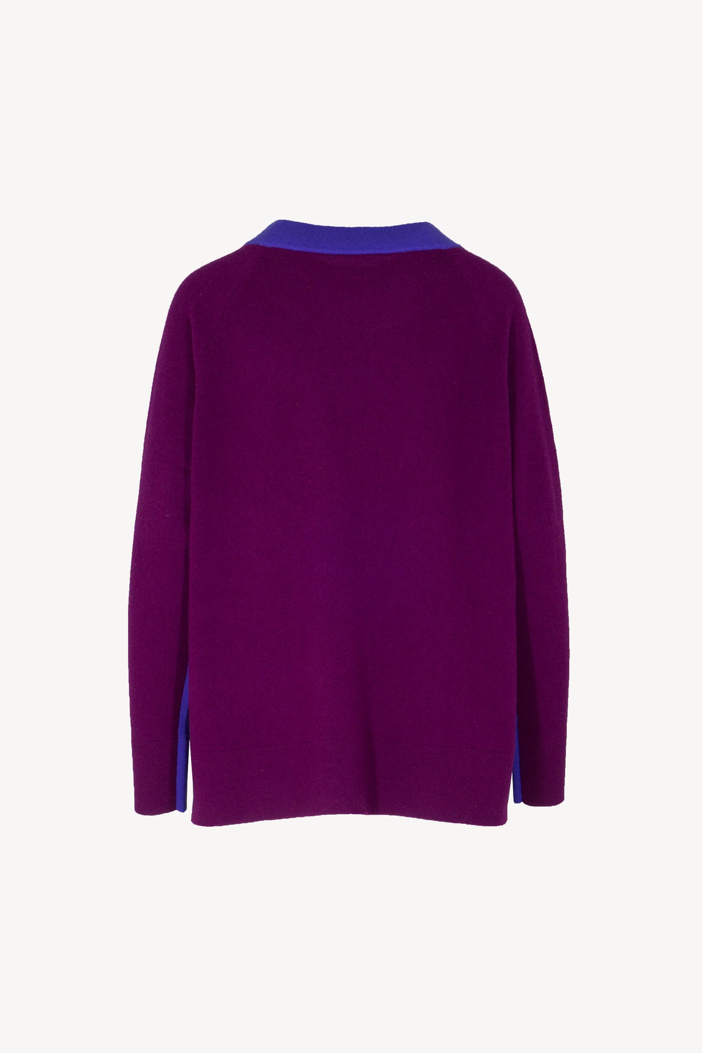 Maglia Raglan con Tasca Puro Cashmere