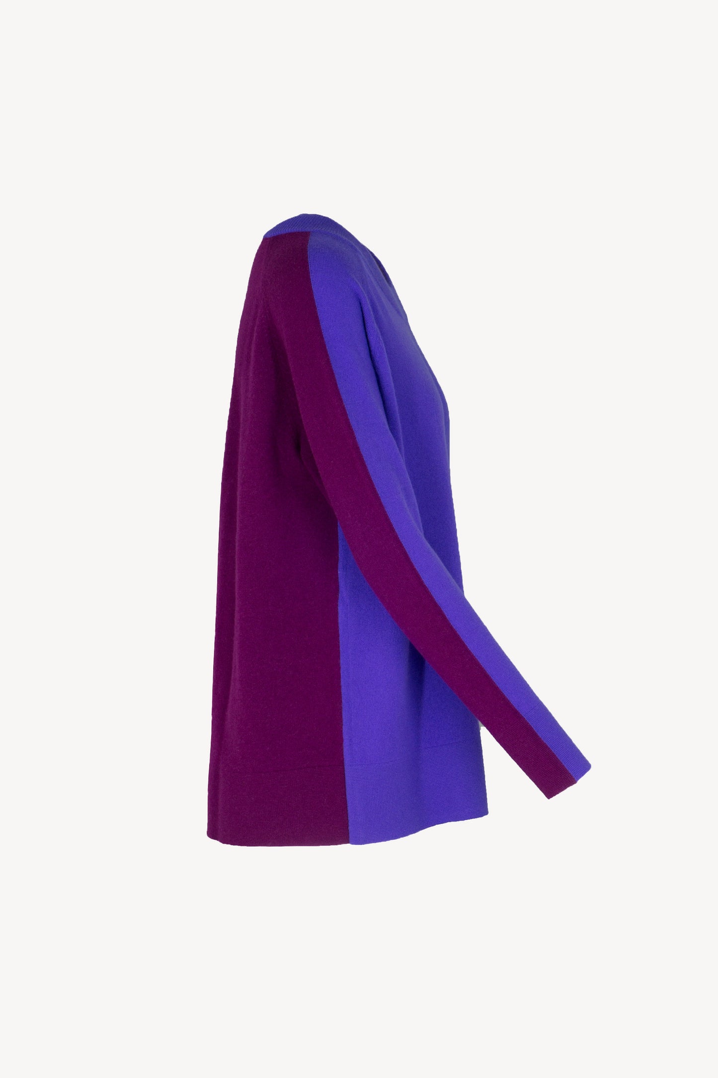 Maglia Raglan con Tasca Puro Cashmere