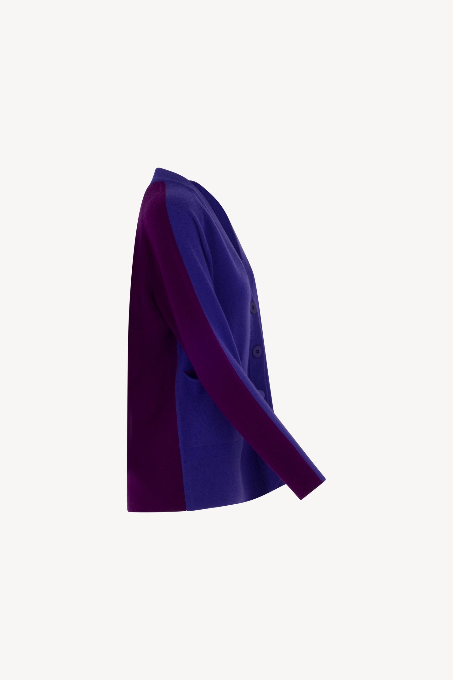 Cardigan Raglan Puro Cashmere