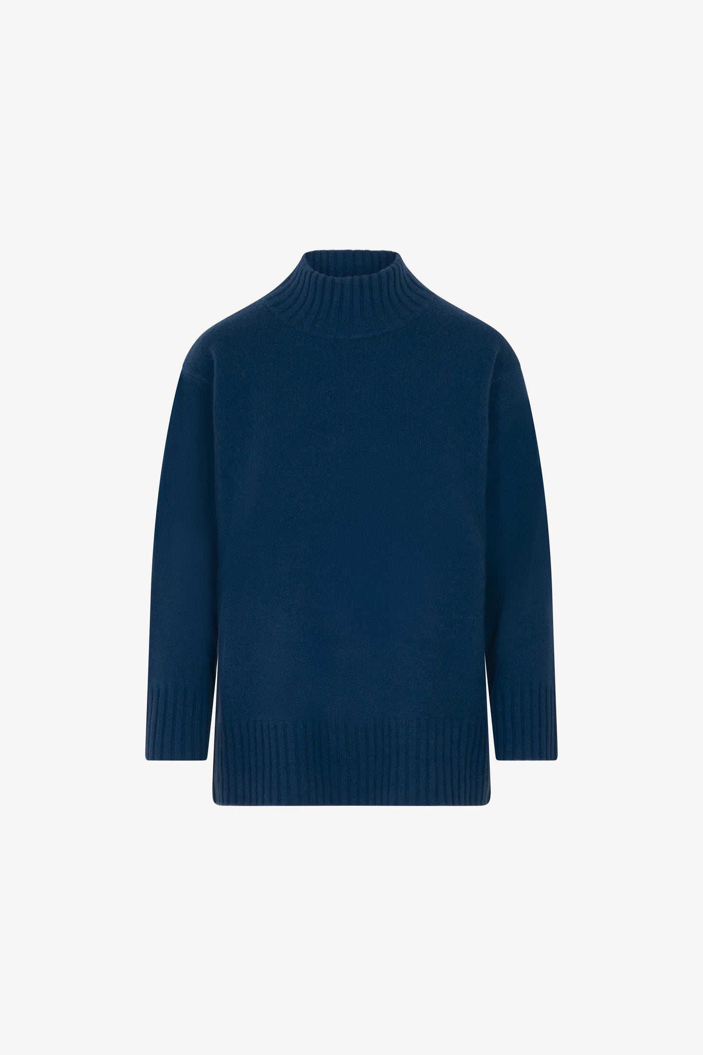 Maglia Lunga Lupetto Puro Cashmere
