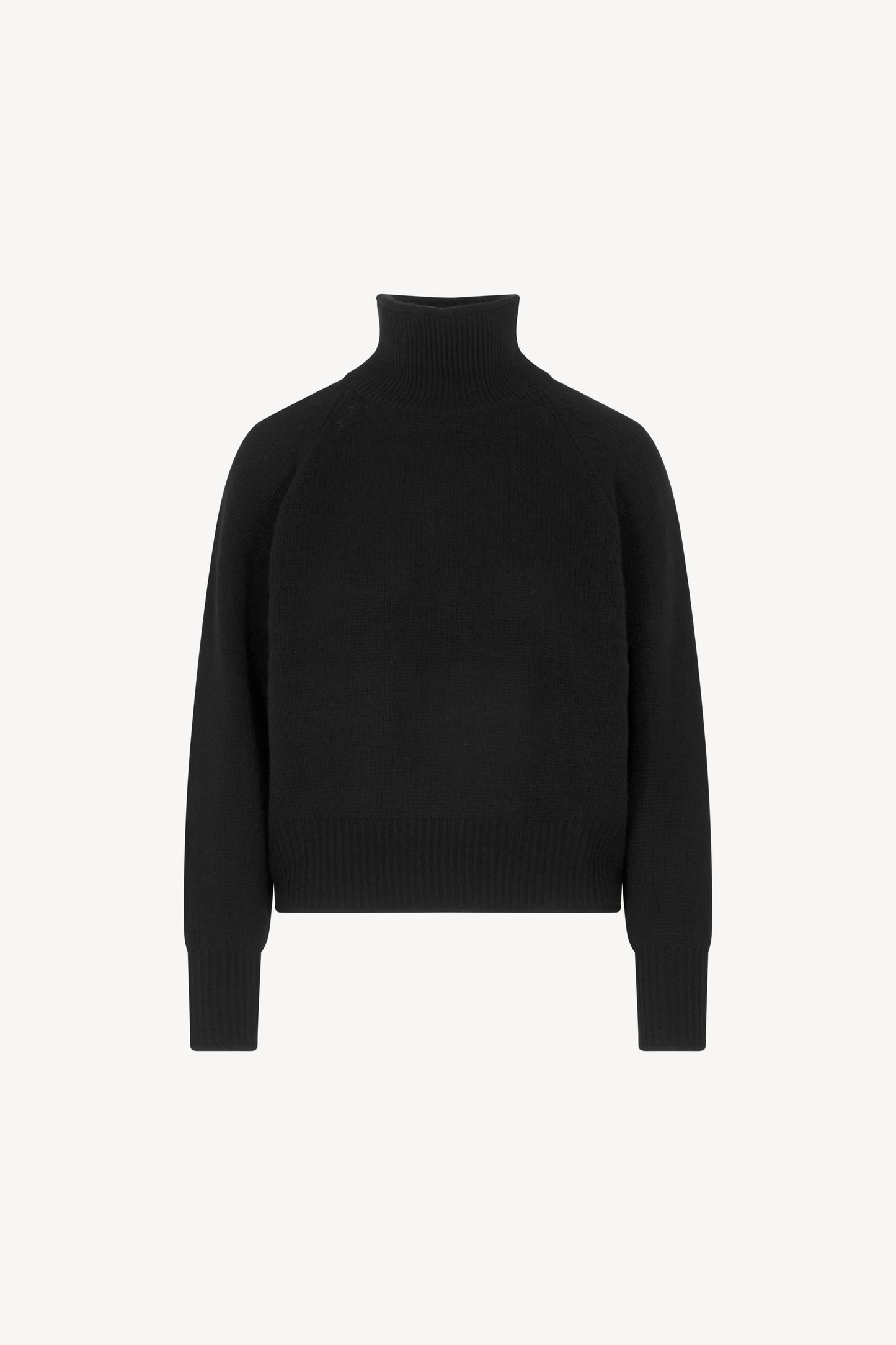 Maglia Dolcevita Cropped Puro Cashmere