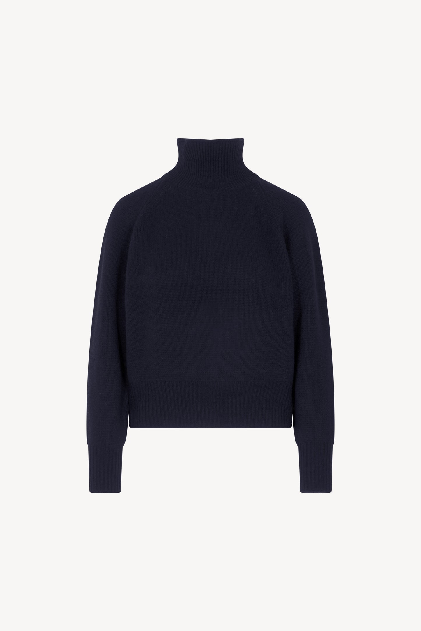 Maglia Dolcevita Cropped Puro Cashmere