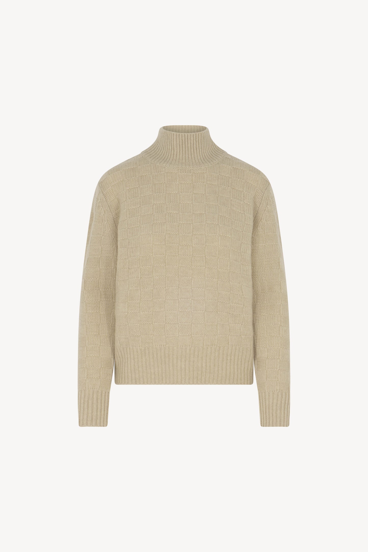 Lupetto Punto Canestro Puro Cashmere