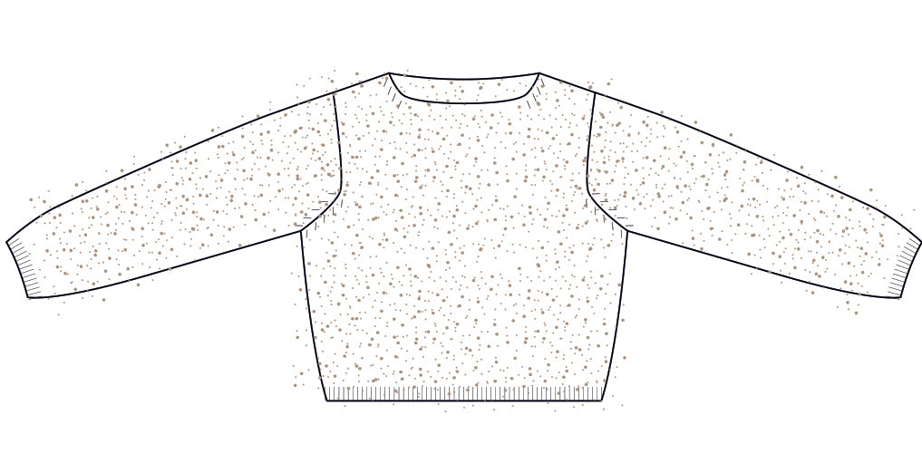 Barchetta Cropped Mouline Puro Cashmere