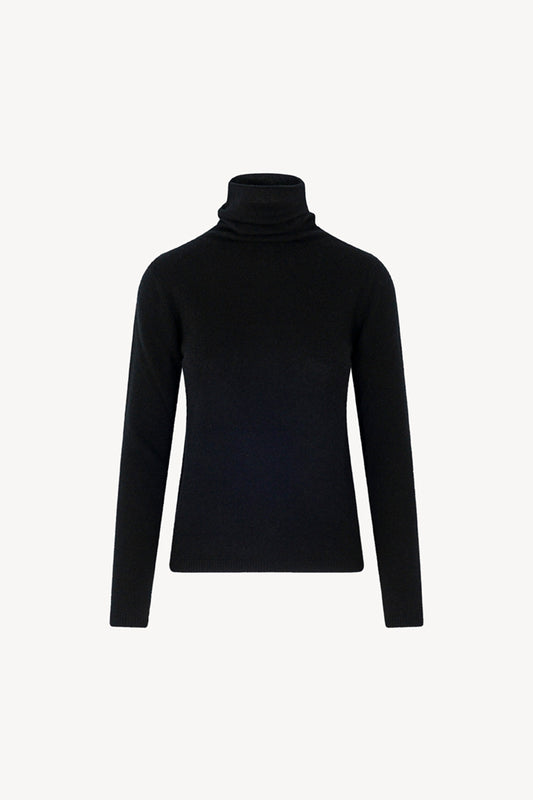 Dolcevita Velo in Puro Cashmere Nero