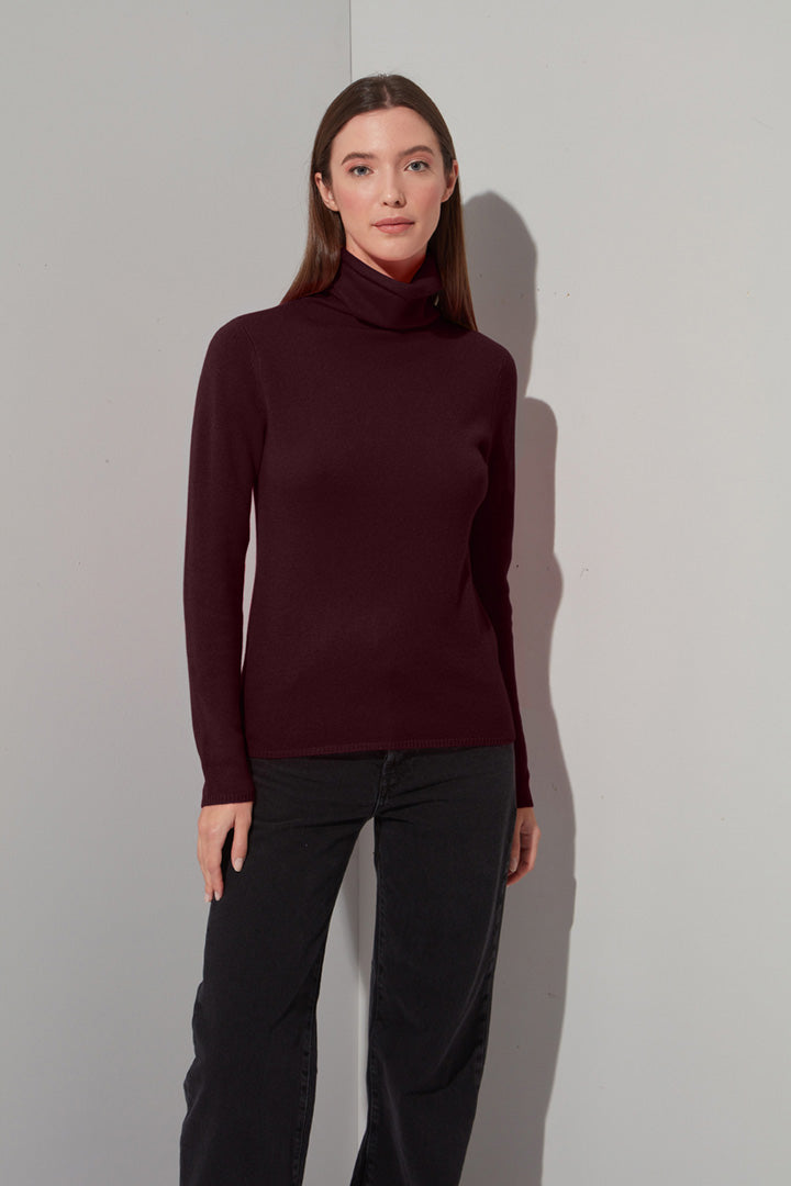 Dolcevita Velo in Puro Cashmere Acero