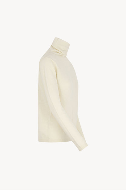 Dolcevita Velo in Puro Cashmere Latte