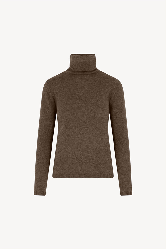 Dolcevita Velo in Puro Cashmere Corteccia