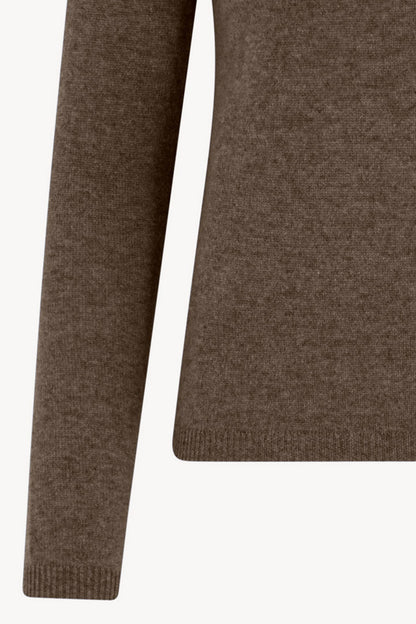 Dolcevita Velo in Puro Cashmere Corteccia