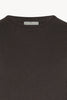 Girocollo in Maglia Rasata in Puro Cashmere Mocha