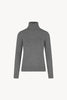 Dolcevita in Maglia Rasata in Puro Cashmere Derby