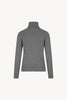 Dolcevita in Maglia Rasata in Puro Cashmere Derby