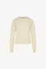 Girocollo Manica Raglan in Puro Cashmere Latte
