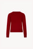 Girocollo Manica Raglan in Puro Cashmere Rubino
