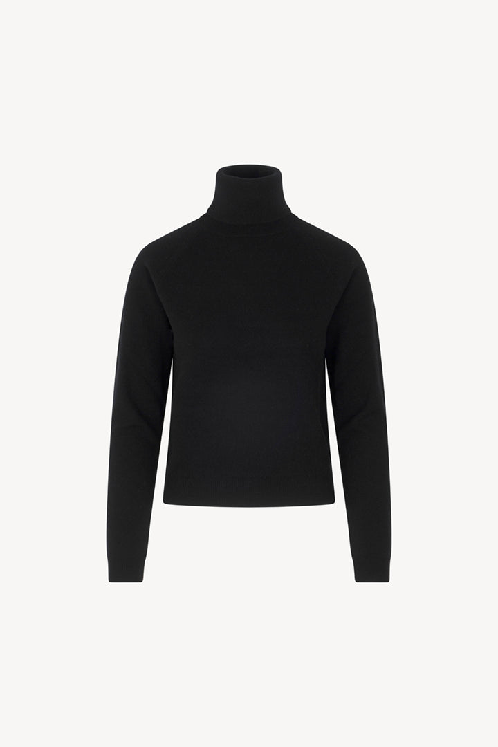 Dolcevita Manica Raglan in Puro Cashmere Nero
