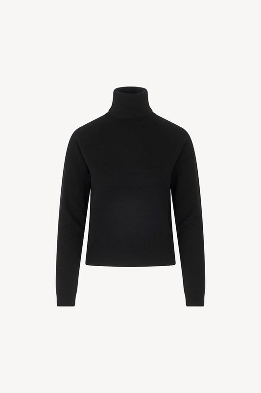 Dolcevita Manica Raglan in Puro Cashmere Nero