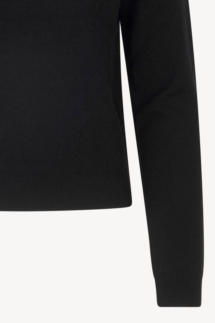 Dolcevita Manica Raglan in Puro Cashmere Nero