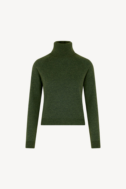 Dolcevita Manica Raglan in Puro Cashmere Loden