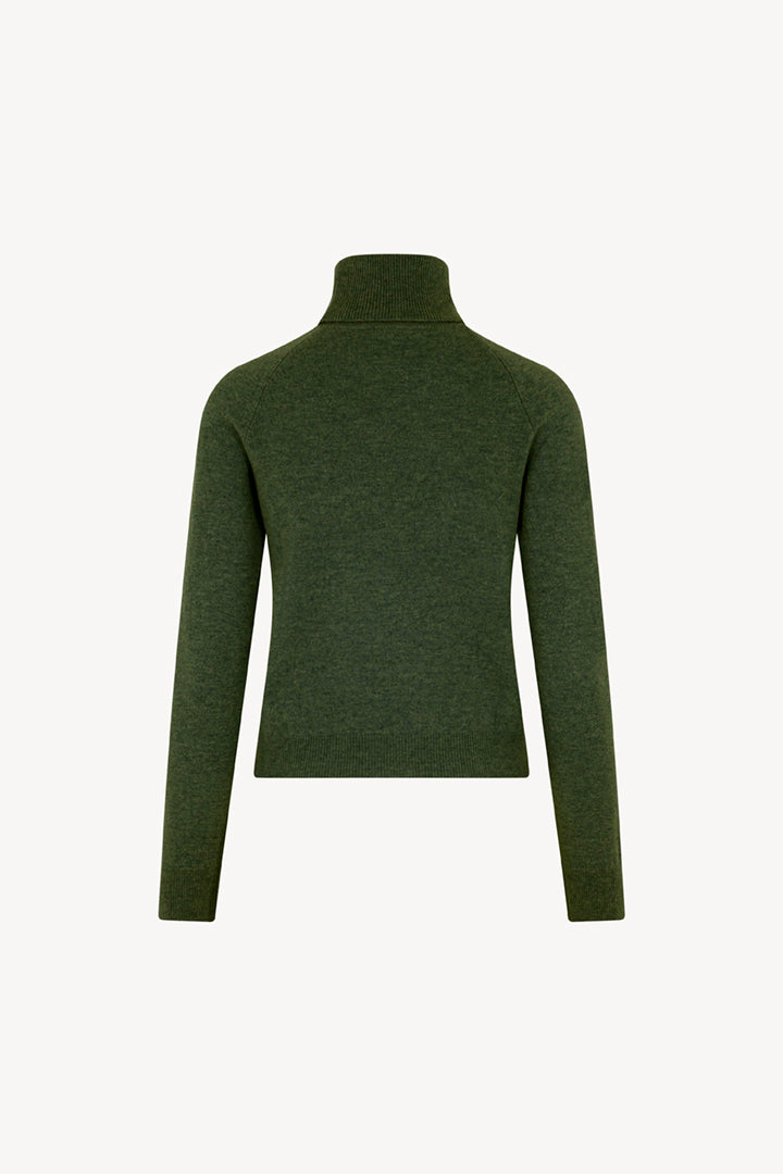 Dolcevita Manica Raglan in Puro Cashmere Loden