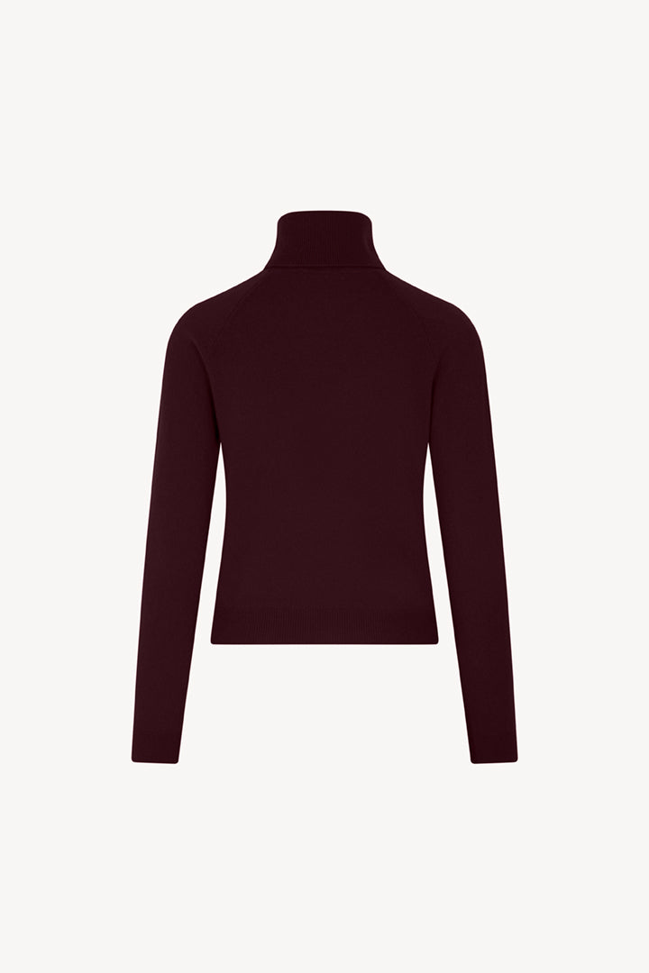 Dolcevita Manica Raglan in Puro Cashmere Acero