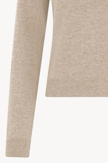 Dolcevita Manica Raglan in Puro Cashmere Avena