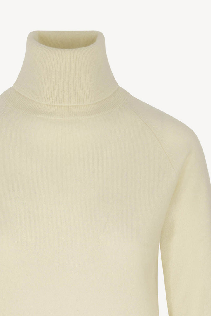 Dolcevita Manica Raglan in Puro Cashmere Latte