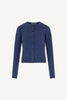 Pure Cashmere Crew Neck Cardigan